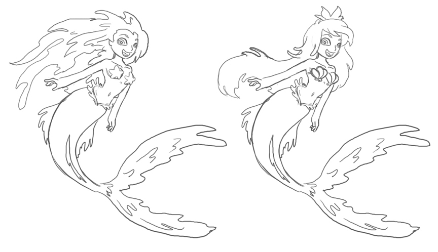 mermaids are real. my mermaids off real sea